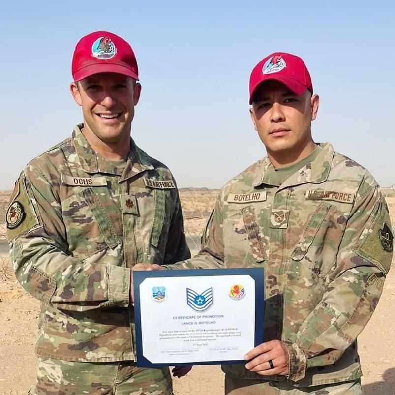 Tech. Sgt. Botelho earns promotion
